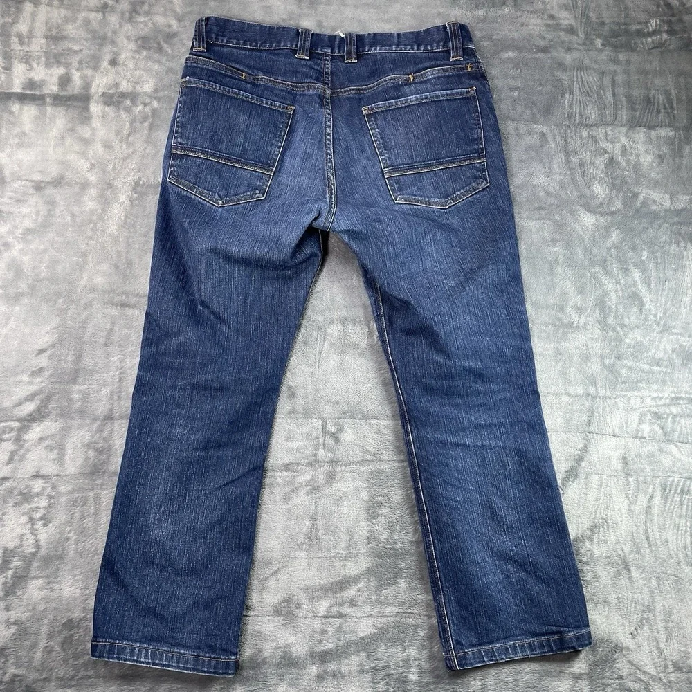Triple Aught Design Blue Jeans Men 30X30 Fits 34x26 Denim Button Fly Made In USA